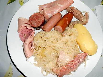 recette MA PETITE CHOUCROUTE