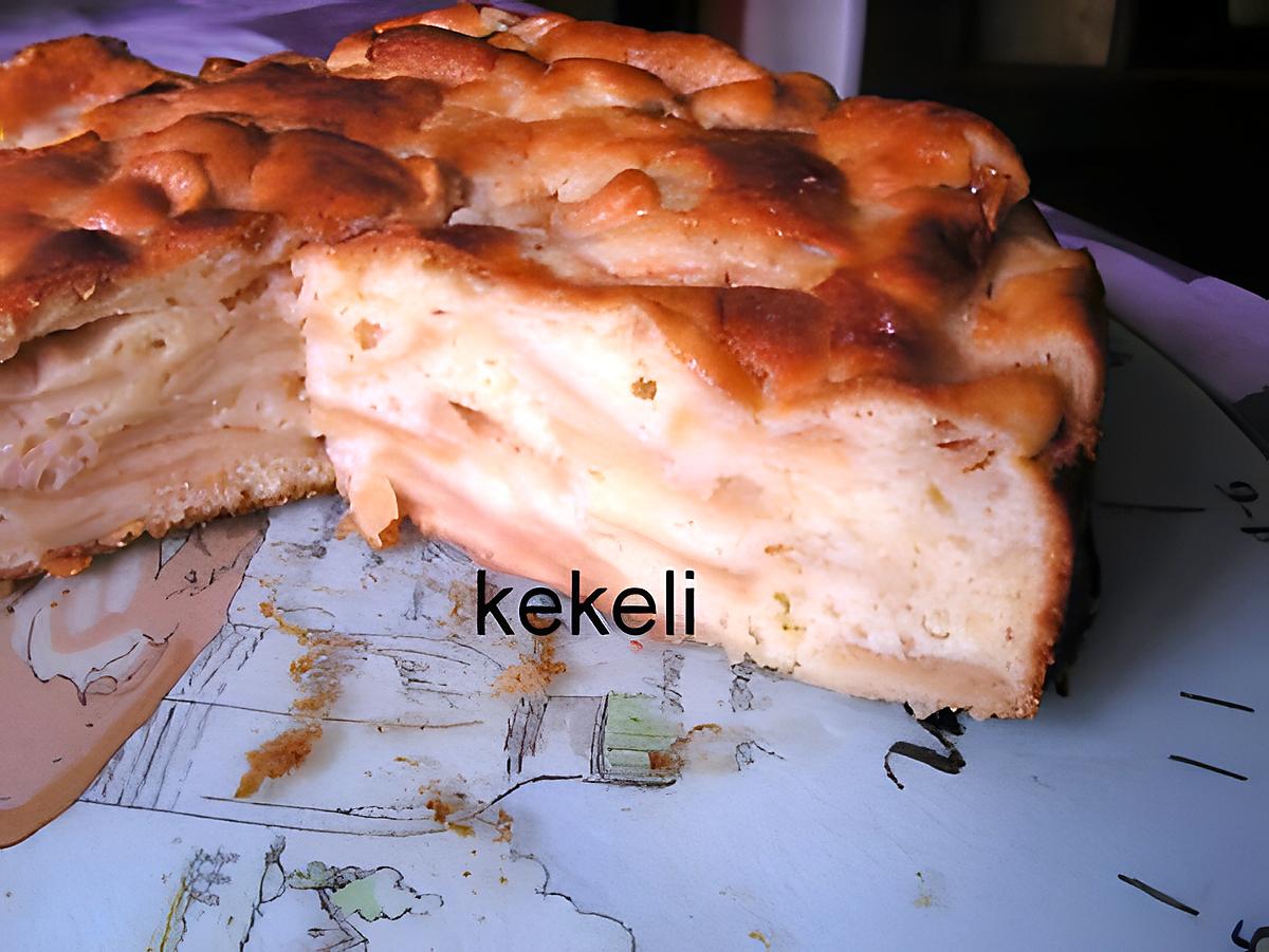 recette Tendre gâteau aux pommes