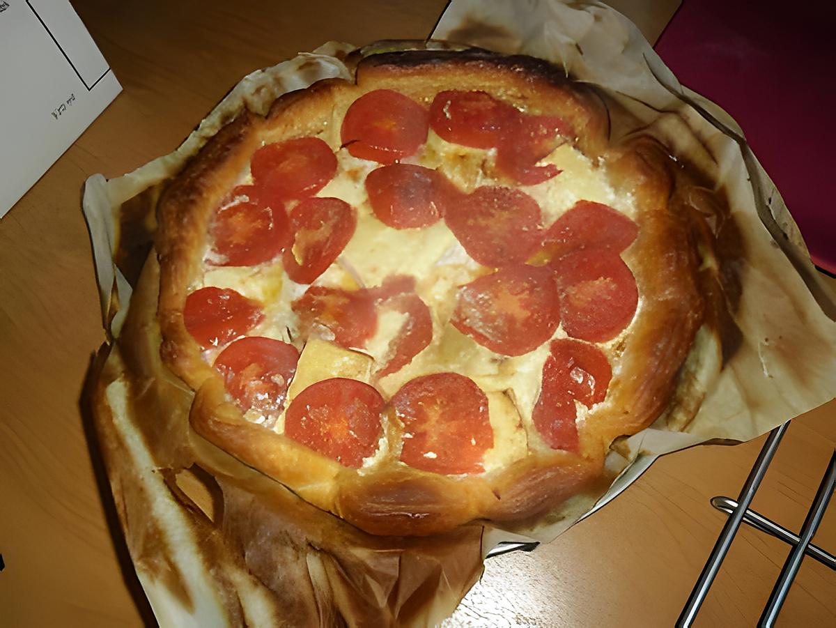 recette Tarte feuilletée "vide frigo"