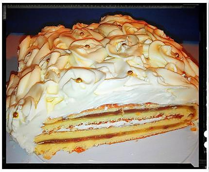 recette moelleux citron caramel