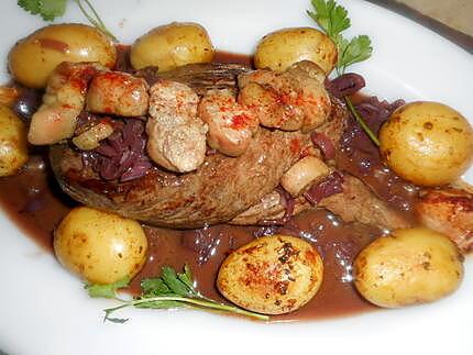 recette steak a la moelle