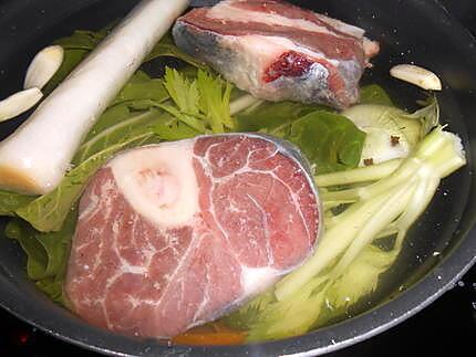 recette CANADERLI ET BOEUF AU BOUILLON