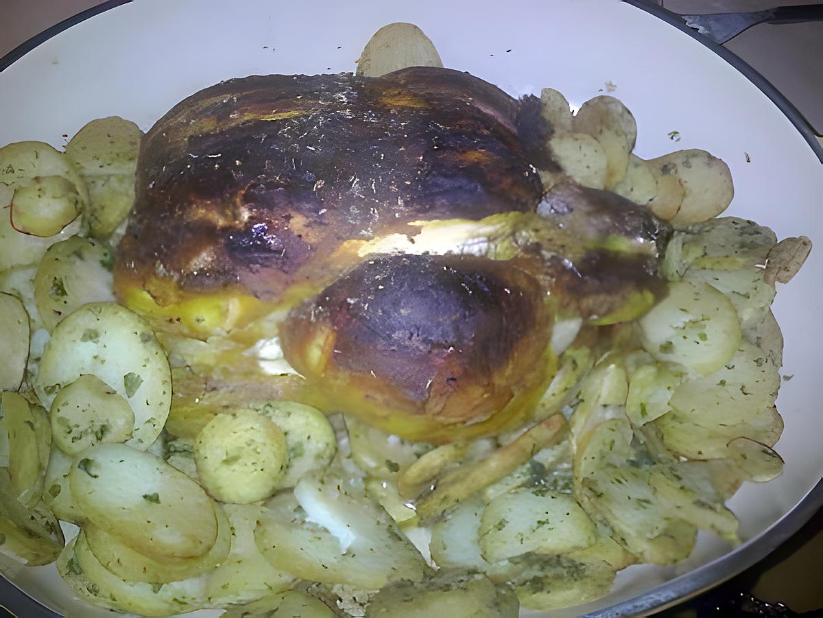 recette Poulet en croûte de Moutarde et herbes de Provence