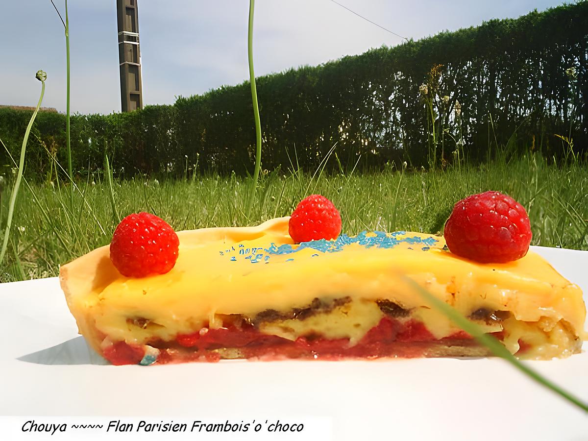 recette Flan Parisien Frambois'o'choco