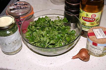 recette Salade de mâche