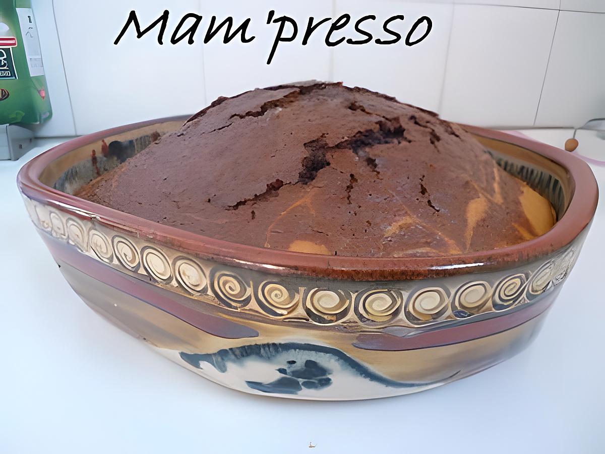 recette Gâteau marbré (sans beurre ni huile)