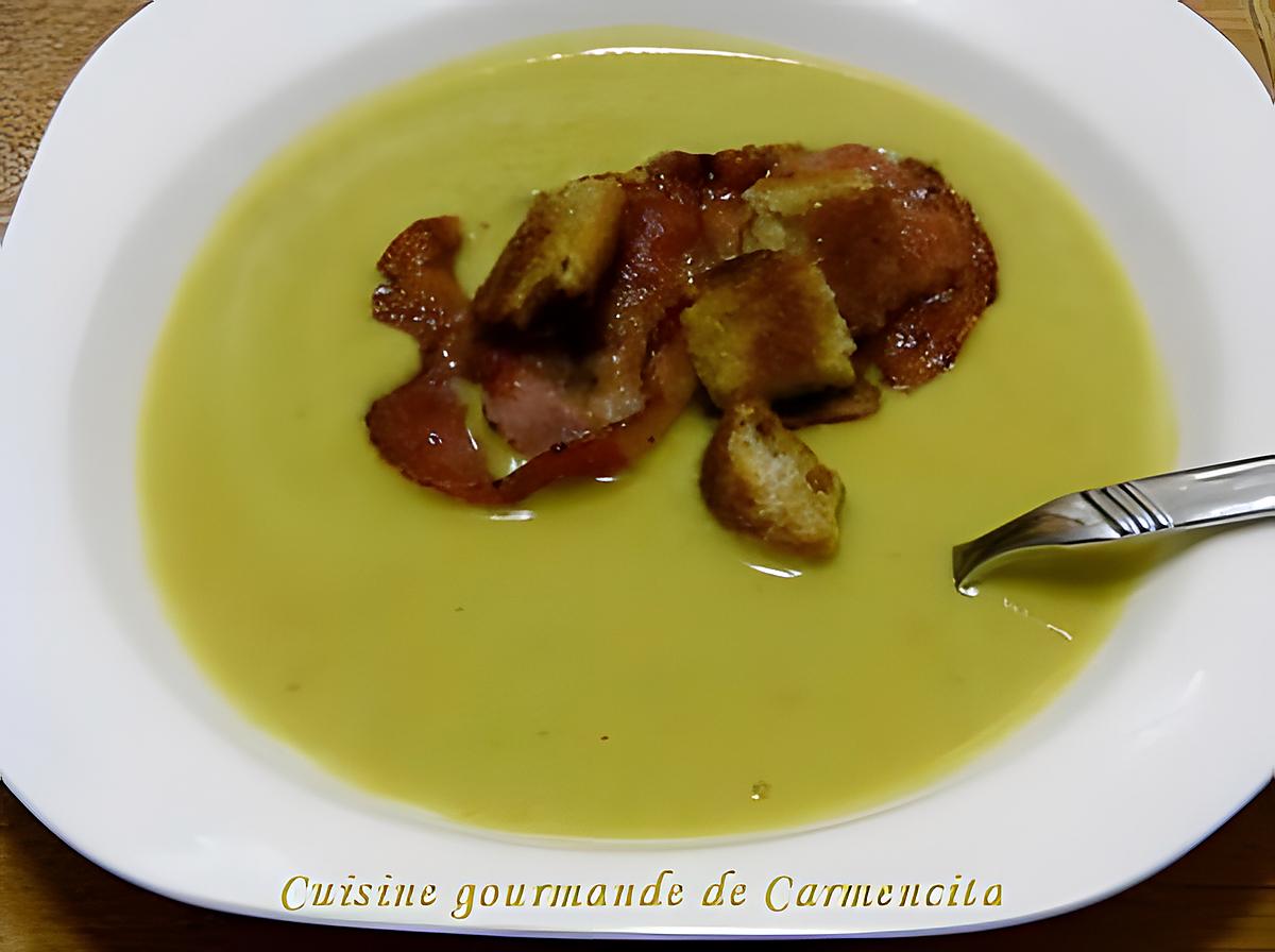 recette Velouté de pois cassé