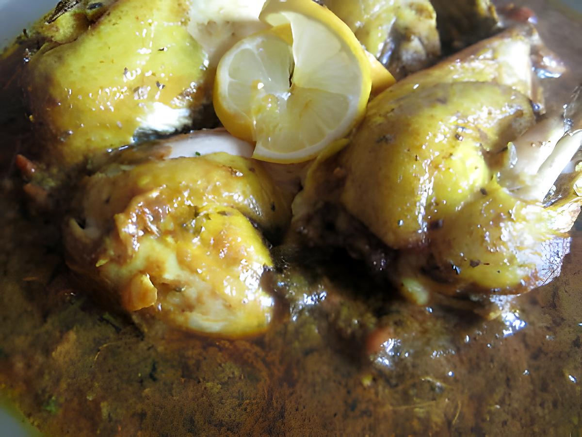 recette Poulet Marocain