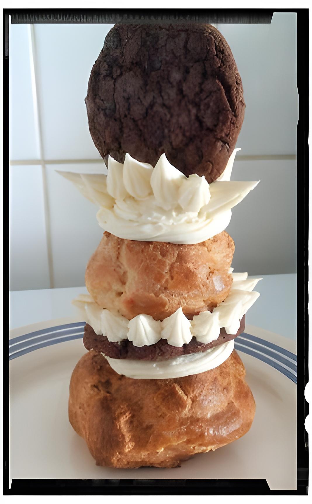 recette religieuse aux spéculoos et ses 2 cookies