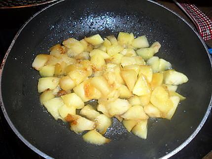 recette petites crèpes aux pommes