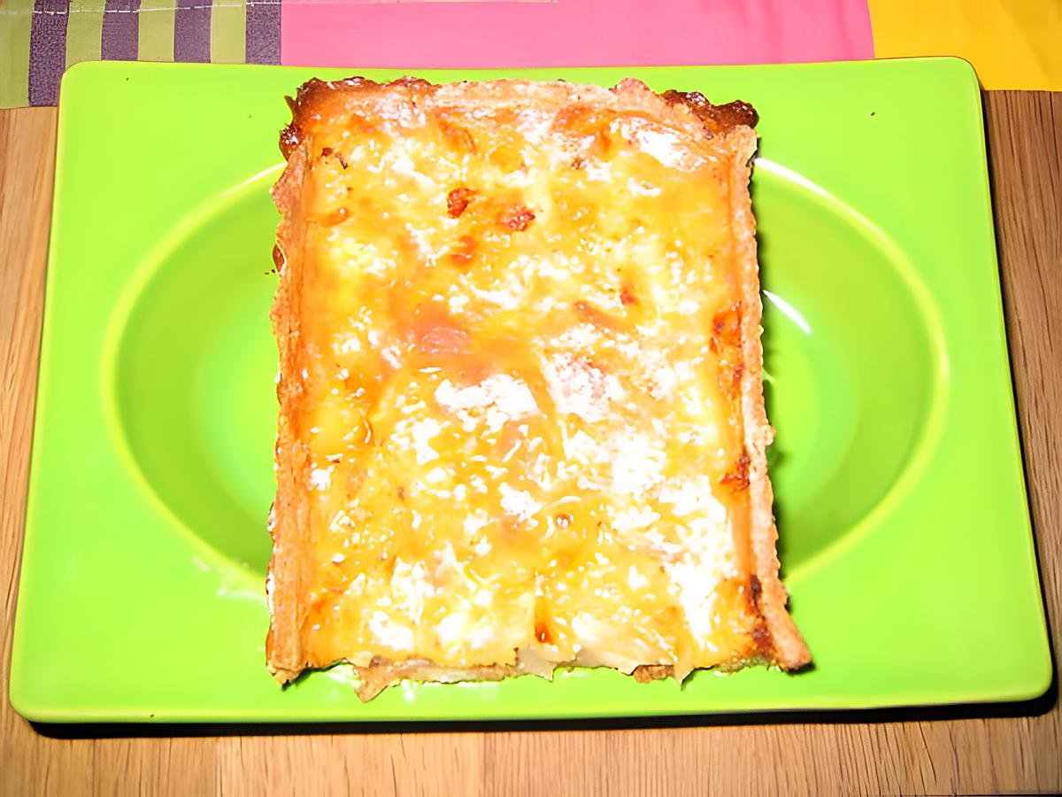 recette Tarte aux oignons