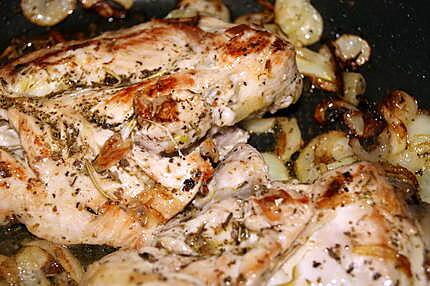 recette Blancs de poulet à la moutarde