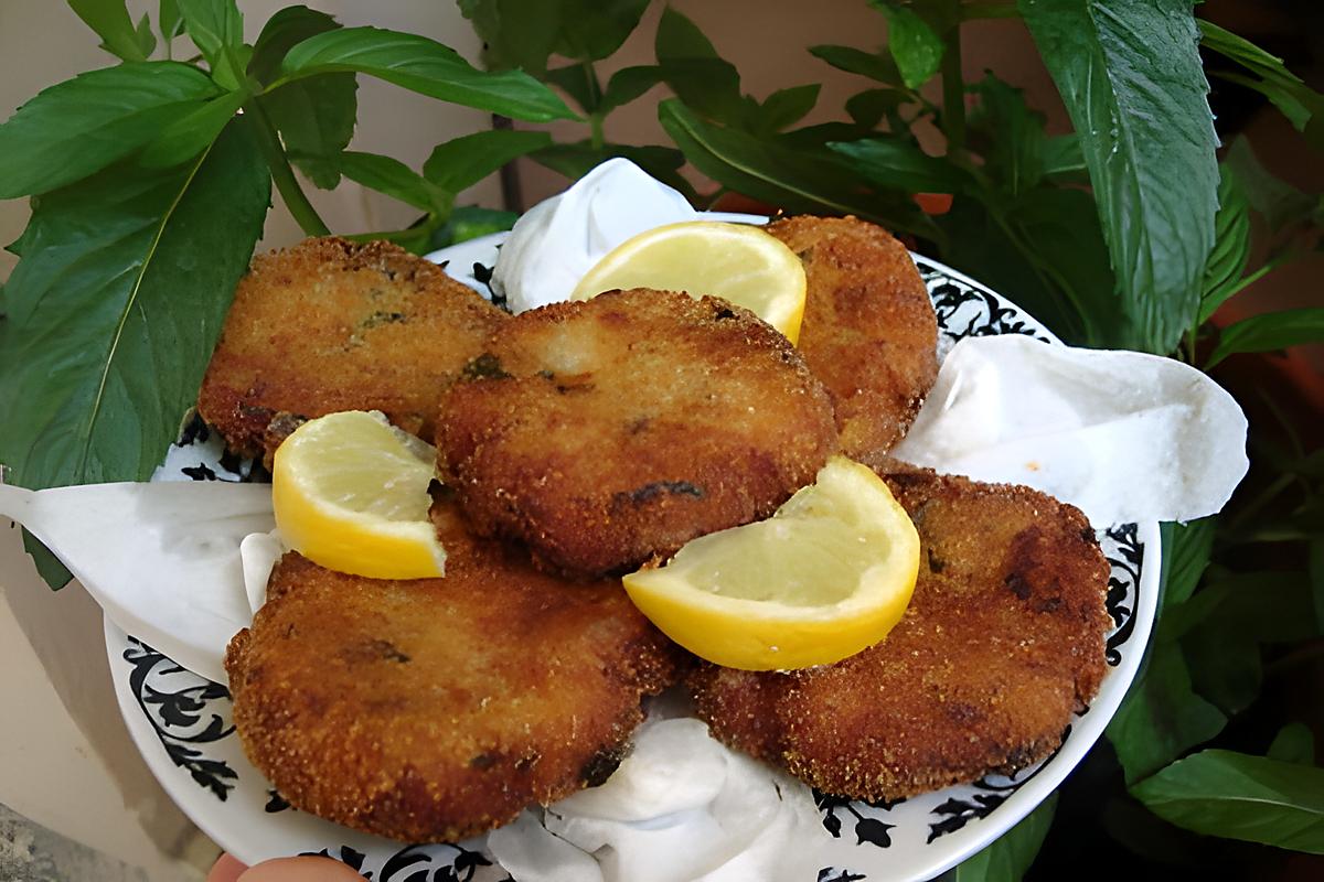 recette CROQUETTES AU  THON