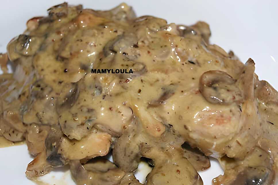 recette Blancs de poulet à la moutarde
