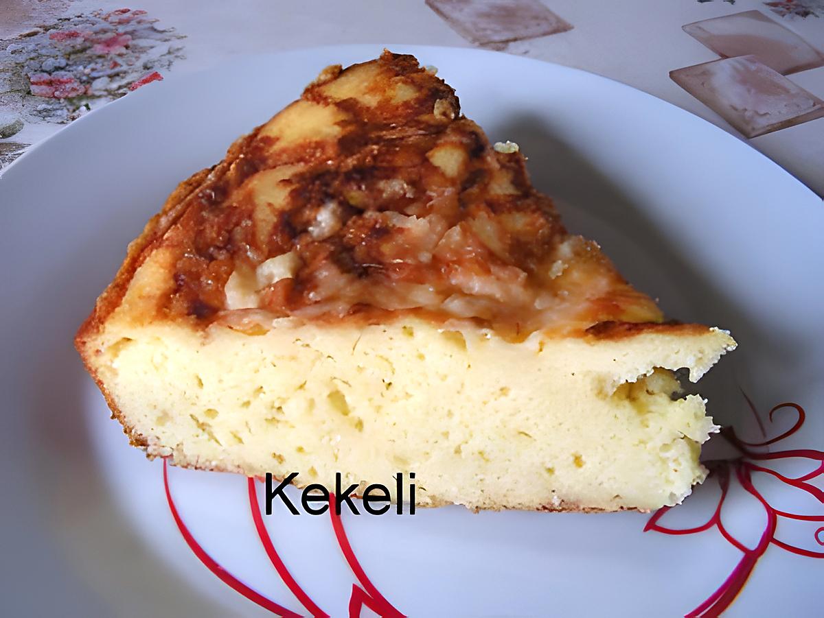 recette Gâteau de semoule au comté