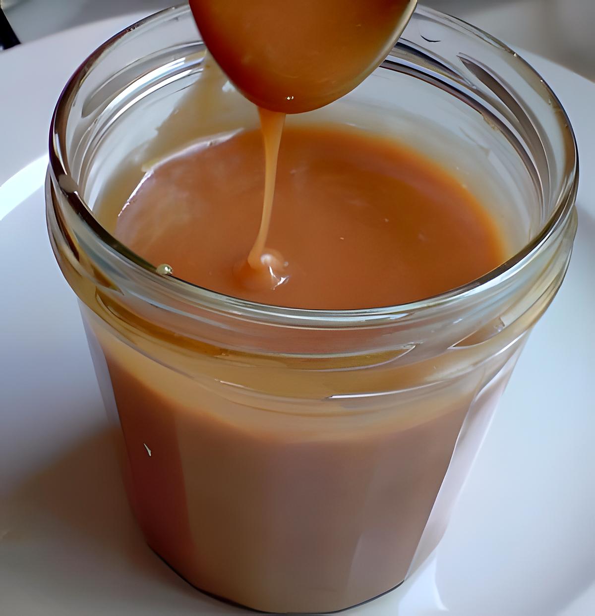 recette Sauce au caramel à la fleur de sel