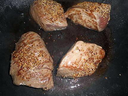 recette Pavés de cerf au beaujolais