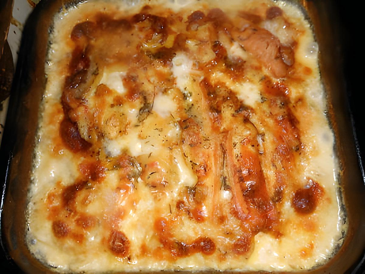 recette Gratin de pommes de terre au reblochon