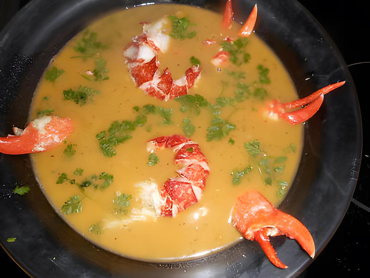 recette Nage de homard aux épices