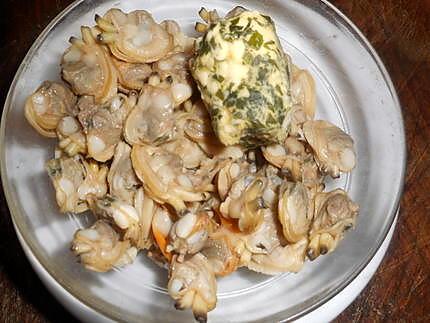 recette poelée de palourdes au beurre d escargot