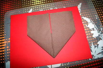 recette Pliage de serviette en botte de lutin