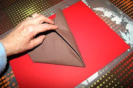 recette Pliage de serviette en botte de lutin