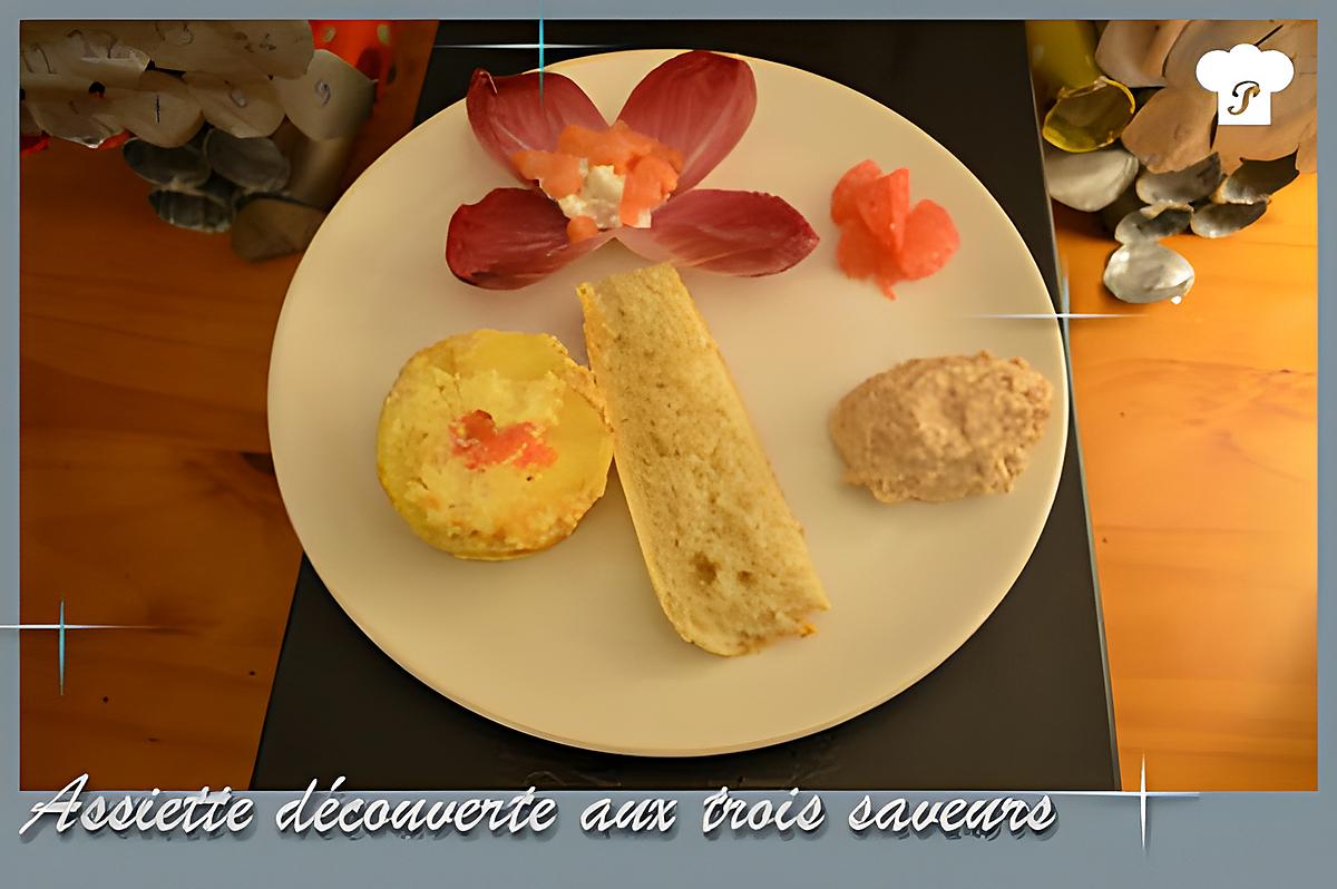 recette Assiette découverte aux trois saveurs : Rillette de thon au pamplemousse