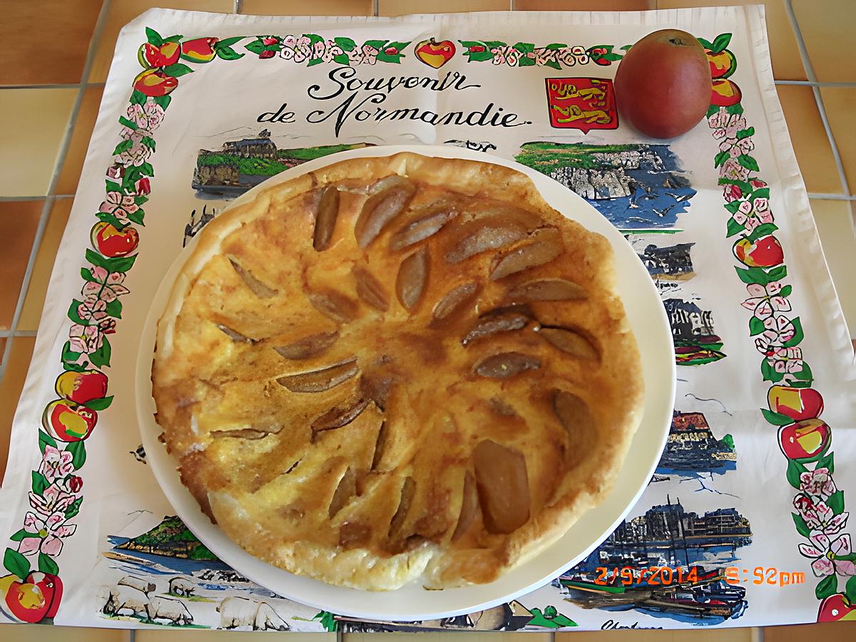 recette tarte de Normandie