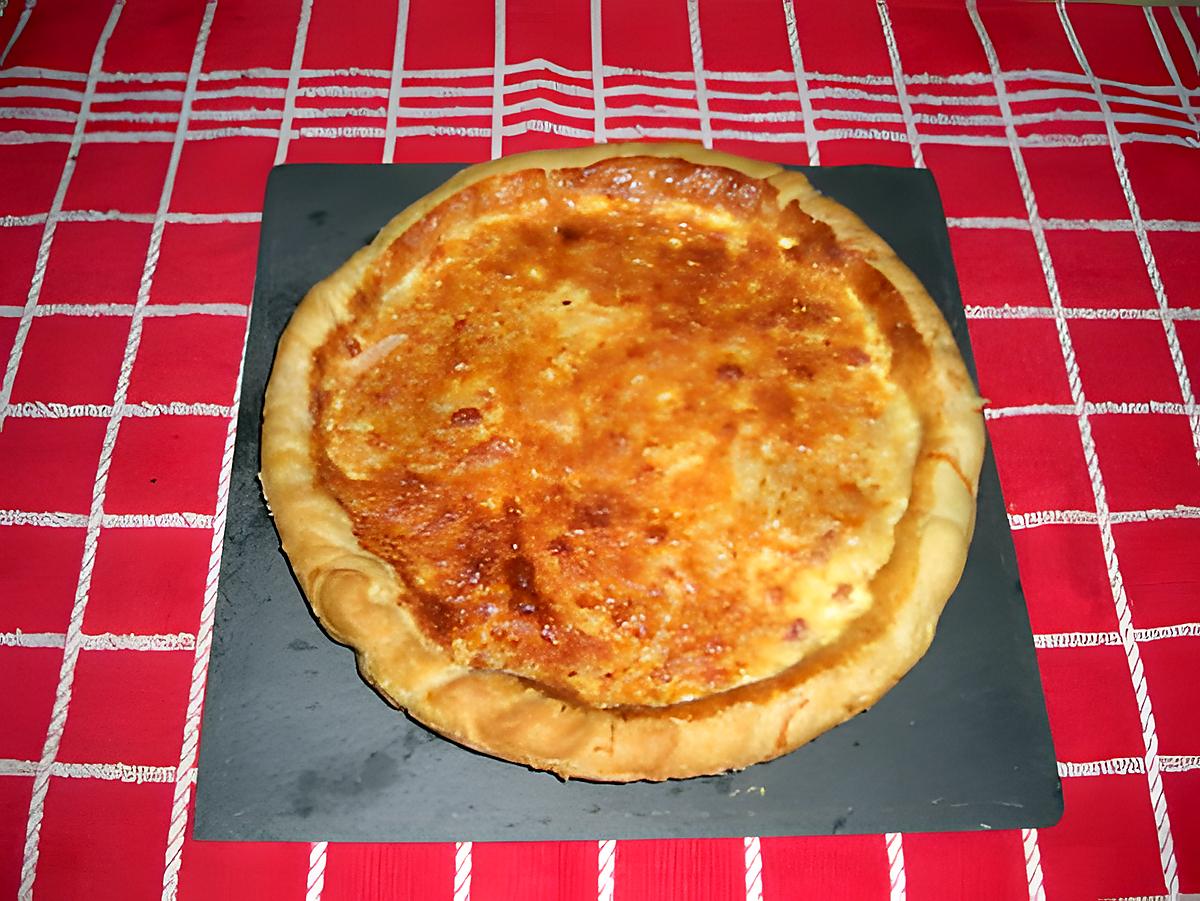 recette Tarte Oignons - Lardons