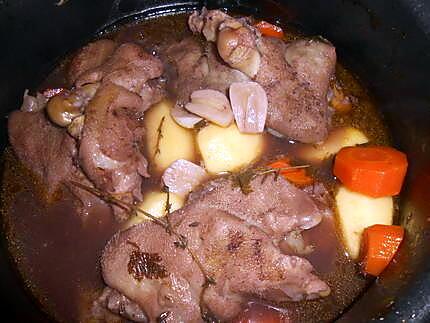 recette RAGOUT DE PIEDS DE PORC