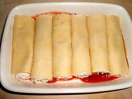 recette CANNELLONI  ALLA  SPAGNOLA