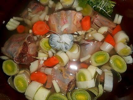 recette Queue de boeuf confite au vin blanc