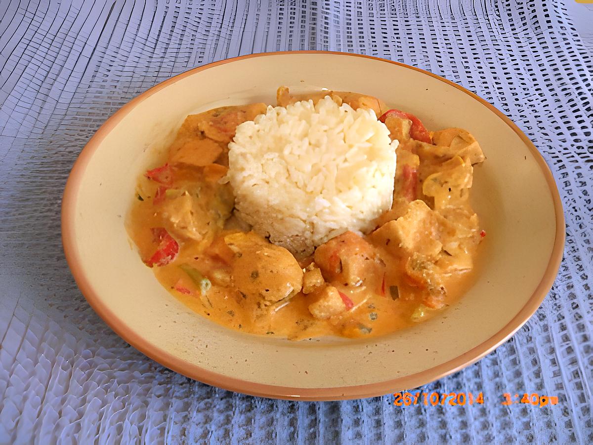 recette Filet de poulet aux légumes de Provence.