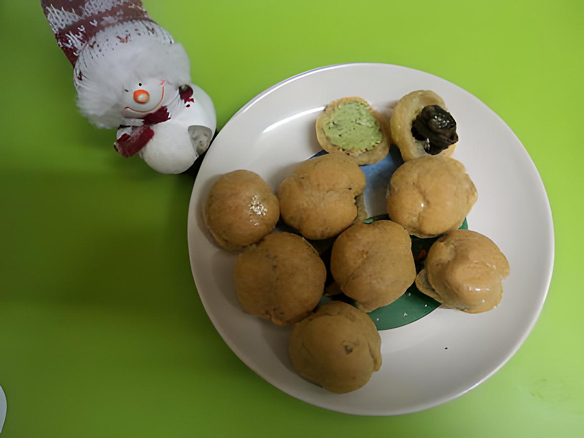 recette mini chou au beurre a l ail et escargot