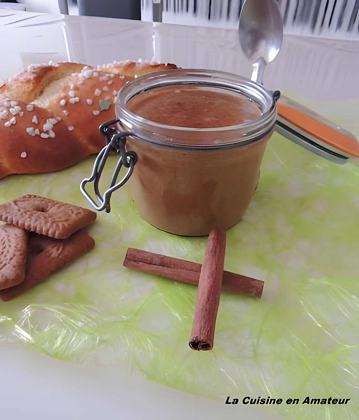 recette Pâte à tartiner aux spéculoos prêt en 5 minutes