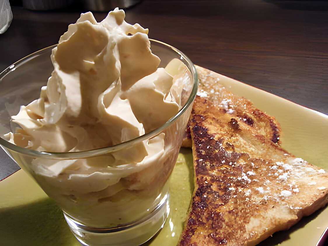 Pain perdu & Chantilly à la vanille