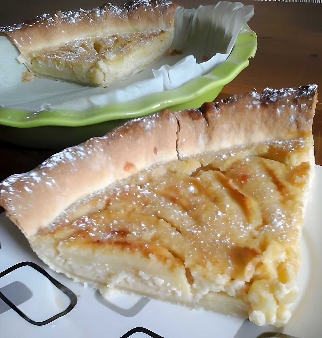 Tarte aux pommes Normande