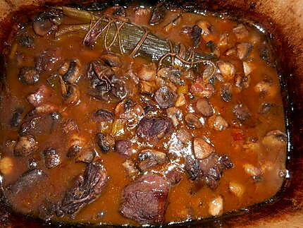 recette Civet de sanglier