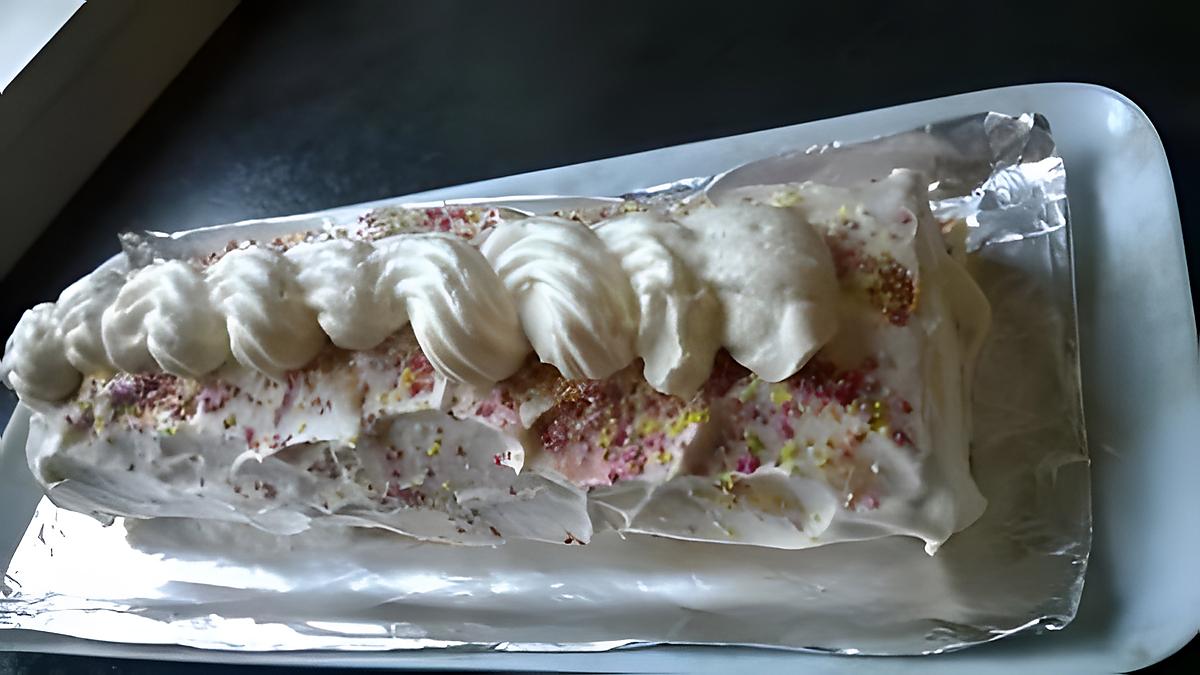 recette bûche légère aux fruits