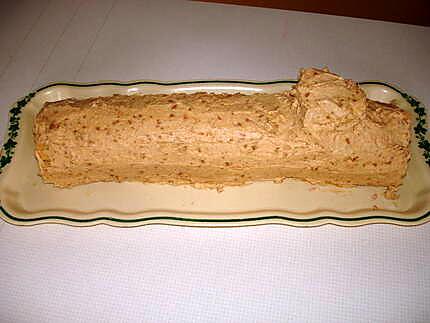 recette Bûche aux spéculoos et aux framboises