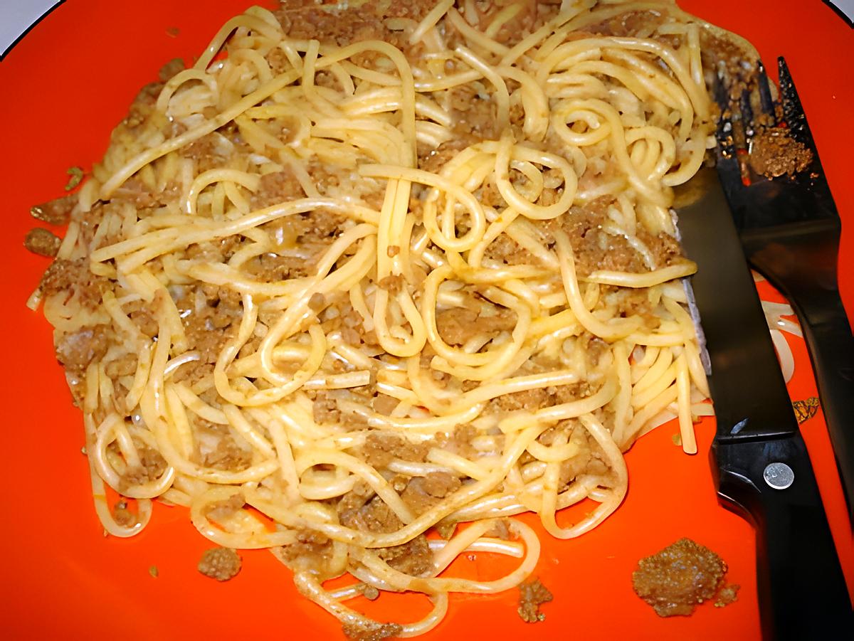 recette Spaghetti à bolognaise