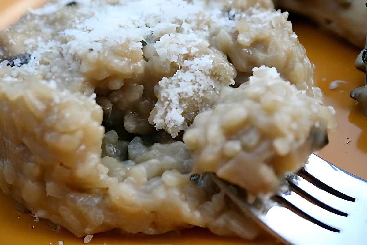 recette Risotto aux champignons