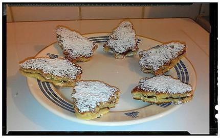 recette sablé au chocolat blanc fourré à la crème mousseline chocolat noir