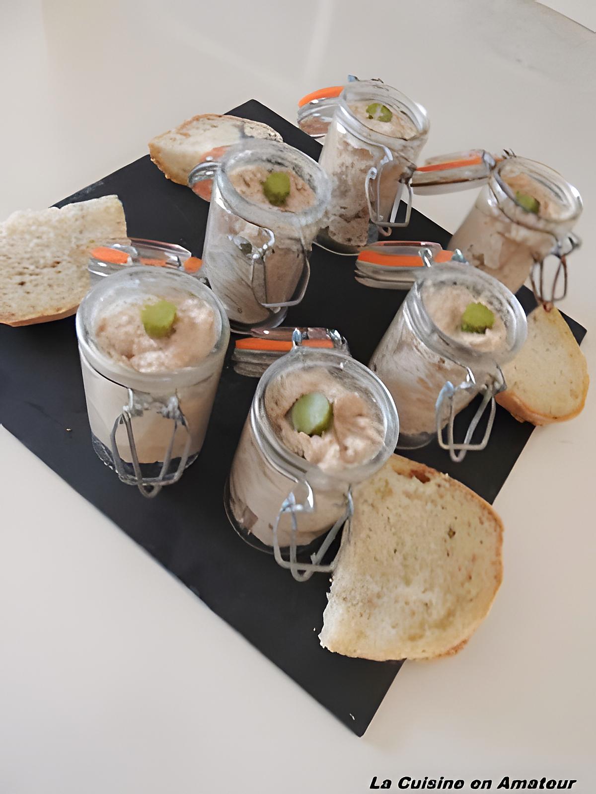 recette Verrine thon mayonnaise et cornichon