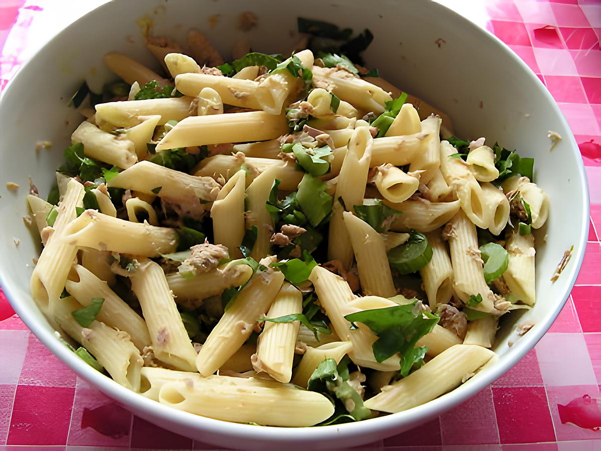 recette Salade de pâtes