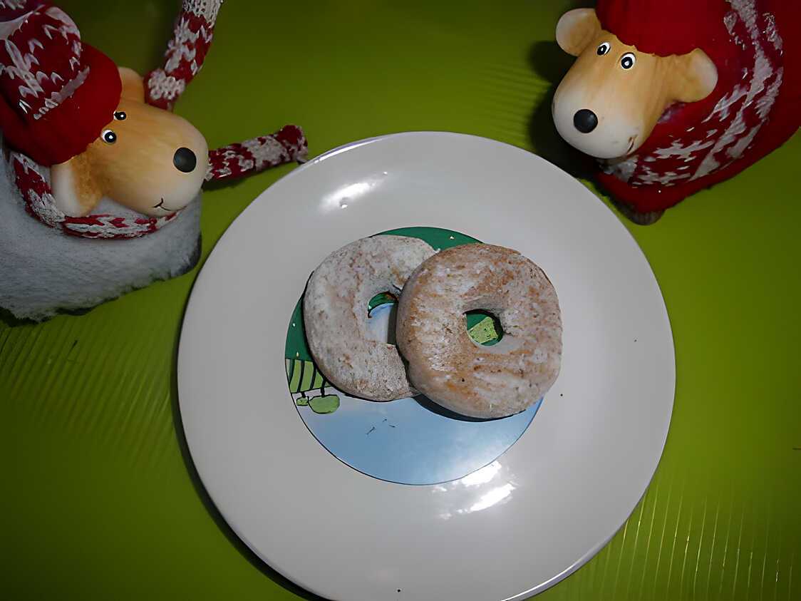 Ciambelline al vino rosso ( biscuit au vin rouge )