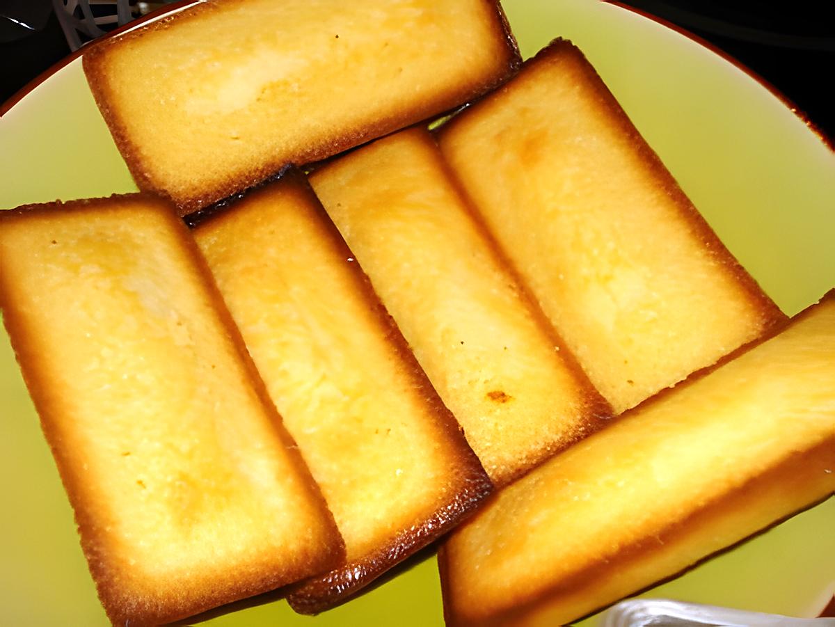 recette Financiers aux amandes