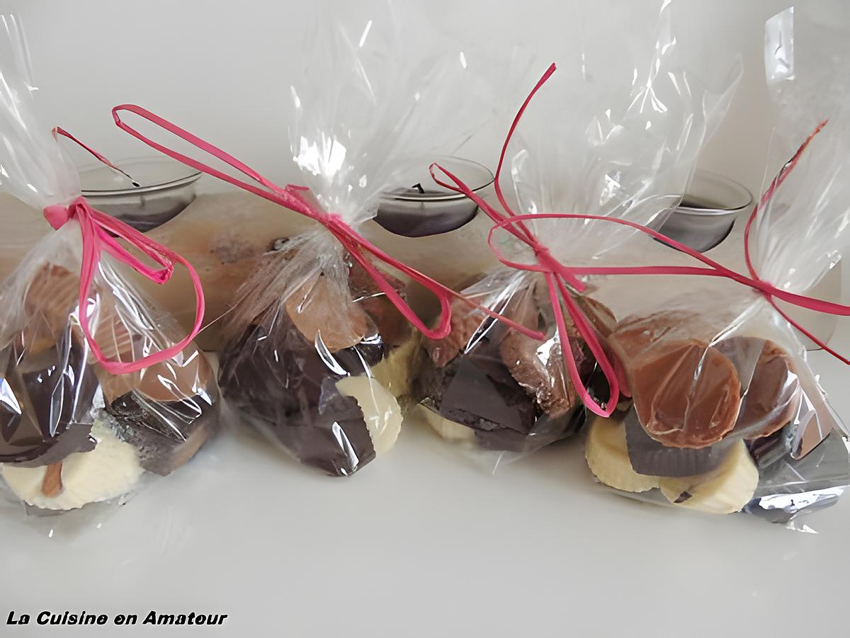 recette Assortiment de chocolats