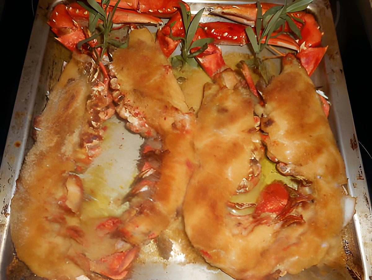 recette Homards thermidor