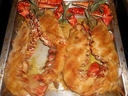 recette Homards thermidor